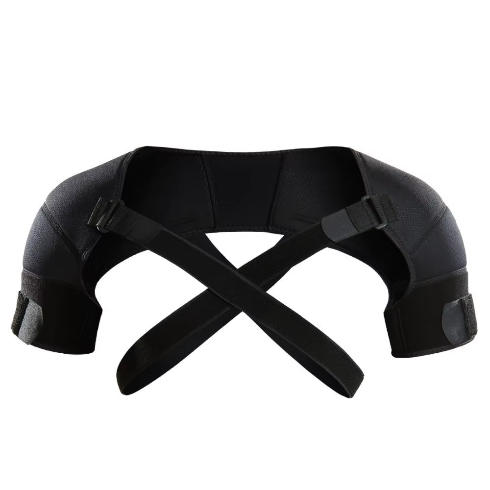 Adjustable Breathable Shoulder Support Strap Cross Cross Shoulder Strap Compression Brace for Shoulder Pain Relief