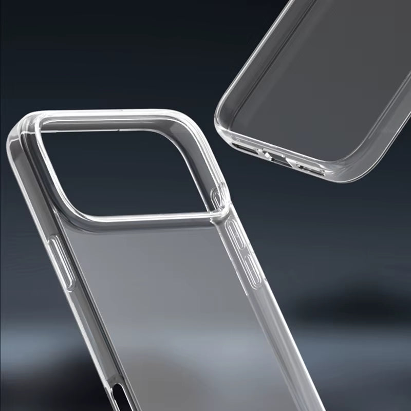 Ultra Thin Clear Shockproof Phone Case for Iphone 17 Pro Max Transparent Soft Silicone TPU Cases for Iphone 17 Air Back Cover