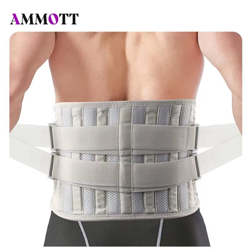 1Pcs Brace Support Belt for Back Pain,Basketball Football Volleyball,Adjustable Support Straps with Lumbar Pad for Men & Women