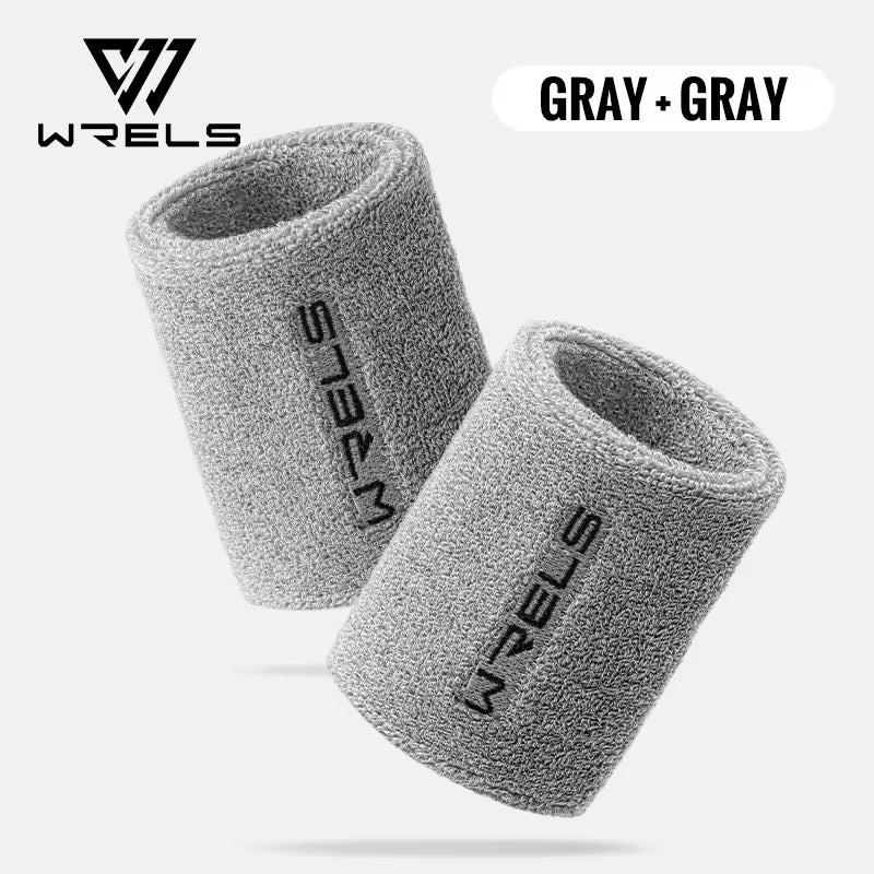 WRELS Wristbands Sweatbands Absorbent Stretchable Wrist Bands for Working Out Quick Drying Wrist Sweat Bands for Fitness