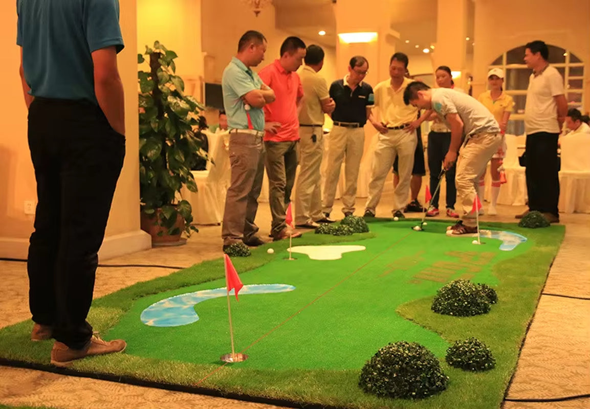 Golf Putter Laser Sight Training Device for Indoor Instruction and Precision Aiming