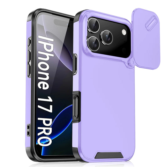 Anti-Collision Shockproof Case for  17 Pro Max 17Air 17Pro 16E Cover Slide Camera Protective Cases for  17 Air Cover