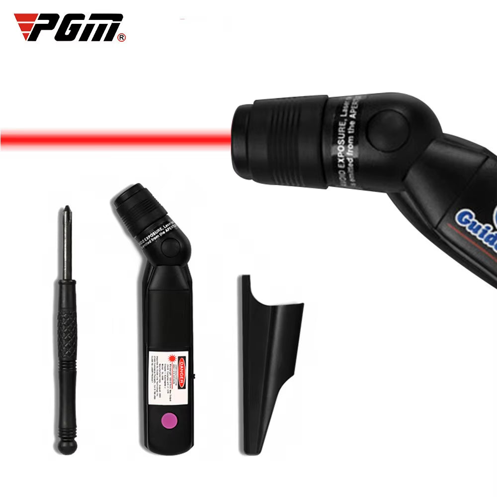 Golf Putter Laser Sight Training Device for Indoor Instruction and Precision Aiming