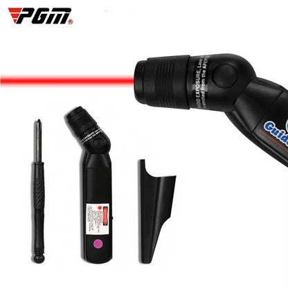 Golf Putter Laser Sight Training Device for Indoor Instruction and Precision Aiming