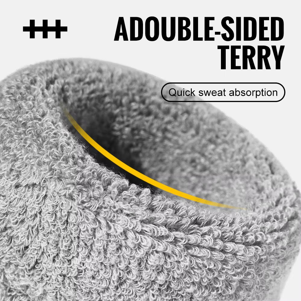WRELS Wristbands Sweatbands Absorbent Stretchable Wrist Bands for Working Out Quick Drying Wrist Sweat Bands for Fitness