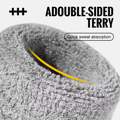 WRELS Wristbands Sweatbands Absorbent Stretchable Wrist Bands for Working Out Quick Drying Wrist Sweat Bands for Fitness