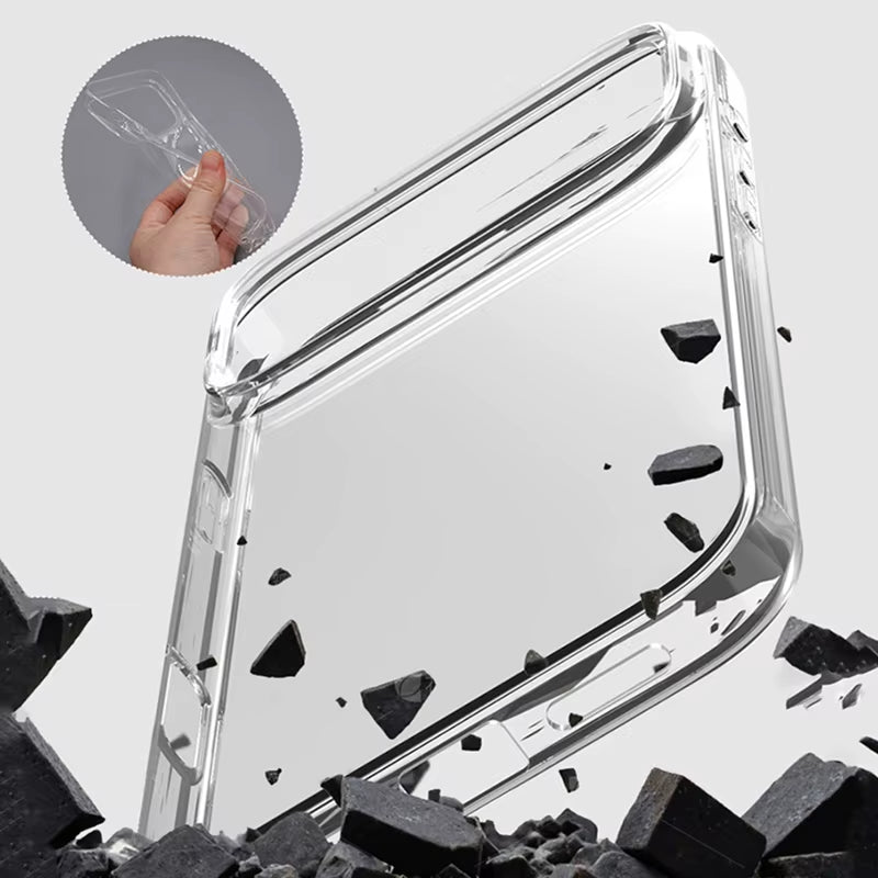 Ultra Thin Clear Shockproof Phone Case for Iphone 17 Pro Max Transparent Soft Silicone TPU Cases for Iphone 17 Air Back Cover