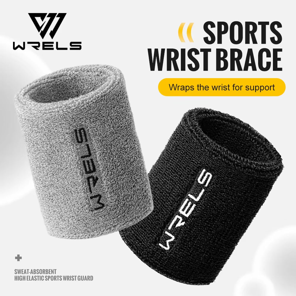 WRELS Wristbands Sweatbands Absorbent Stretchable Wrist Bands for Working Out Quick Drying Wrist Sweat Bands for Fitness