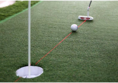 Golf Putter Laser Sight Training Device for Indoor Instruction and Precision Aiming