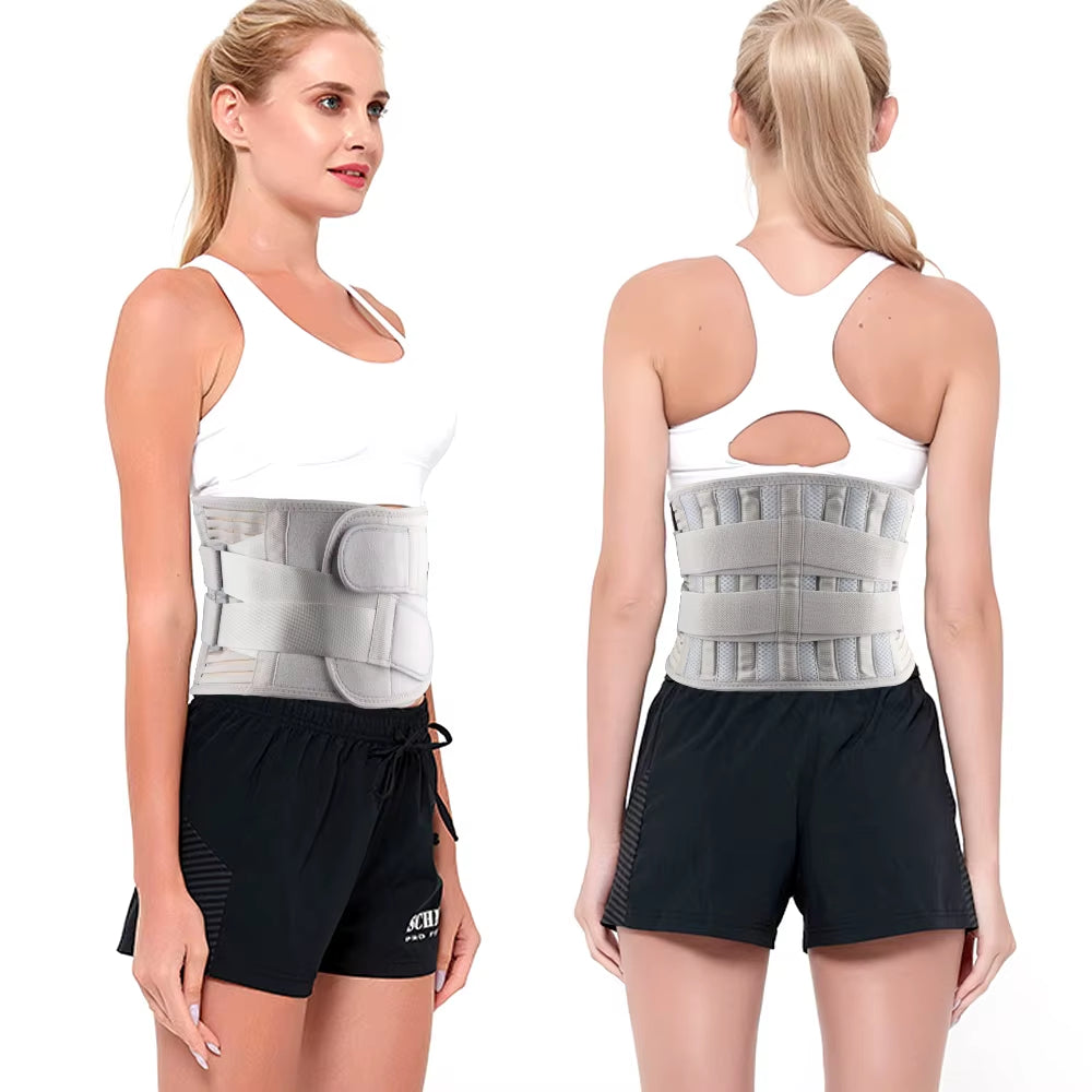 1Pcs Brace Support Belt for Back Pain,Basketball Football Volleyball,Adjustable Support Straps with Lumbar Pad for Men & Women